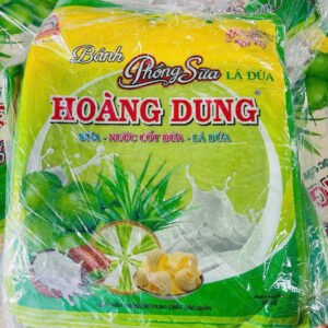 Bánh tráng sữa lá dứa