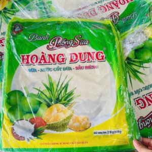 Bánh tráng sữa dừa sầu riêng