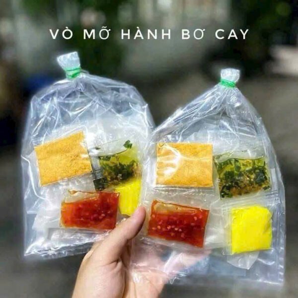 Bánh tráng mix hành lá